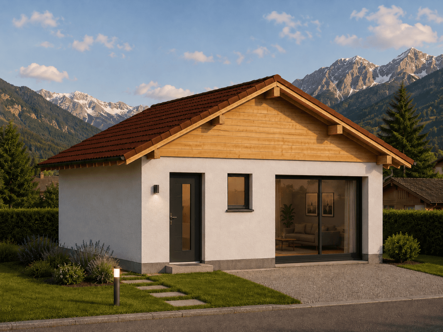 Maison ossature bois gamme Tournette