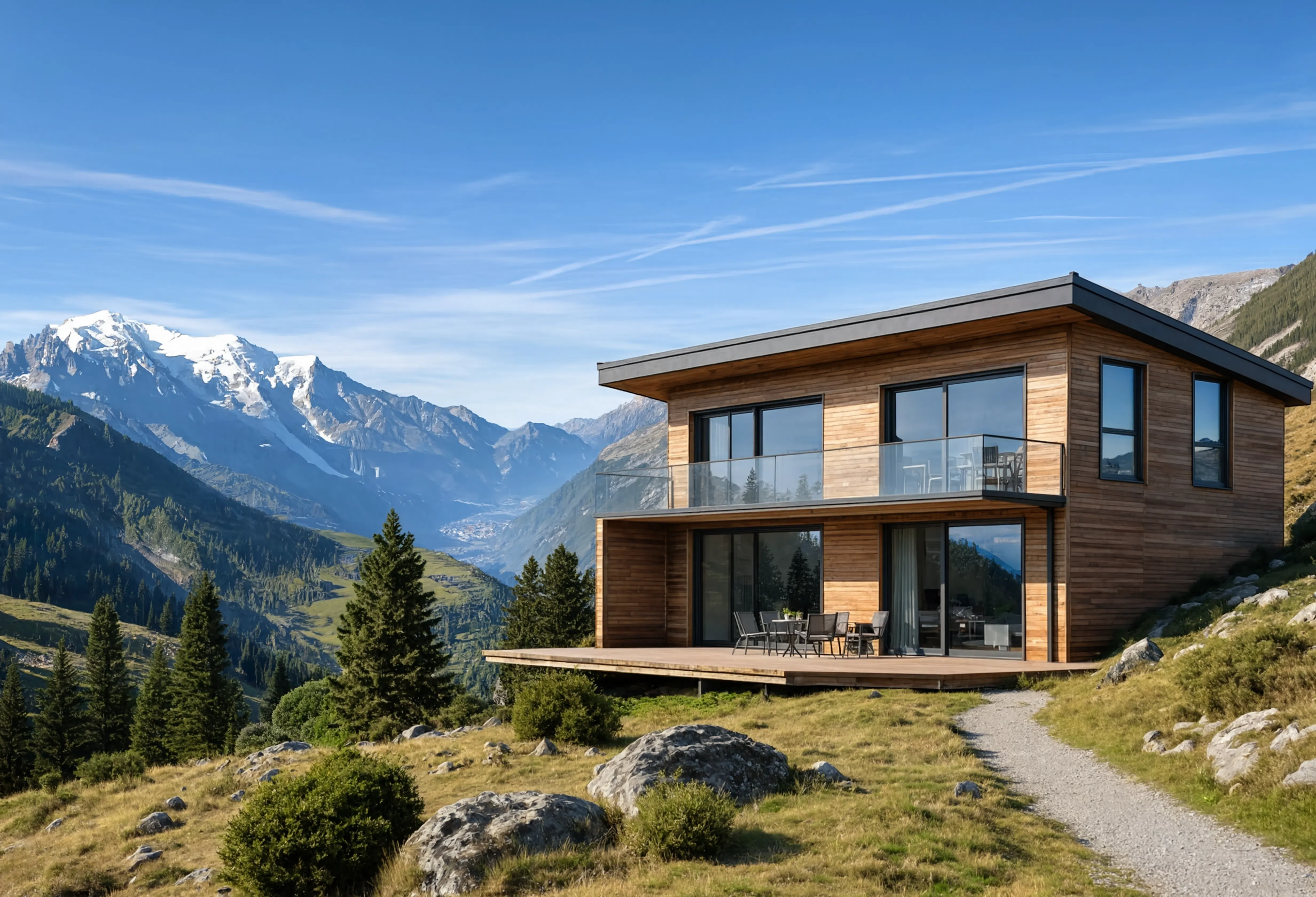 Maison ossature bois Viry