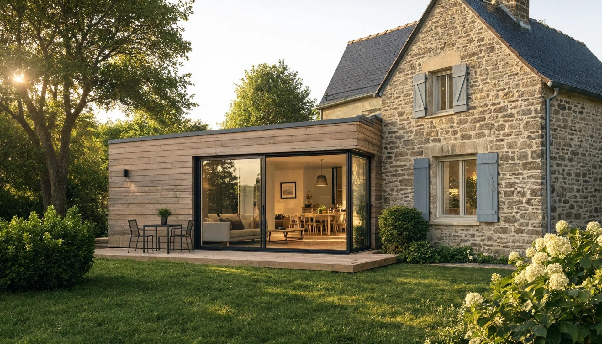 Maison ossature bois — Archamps